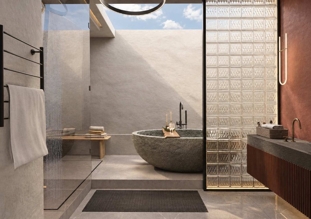 Baño moderno