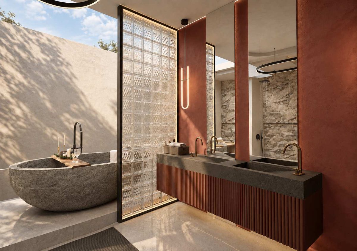 Baño moderno